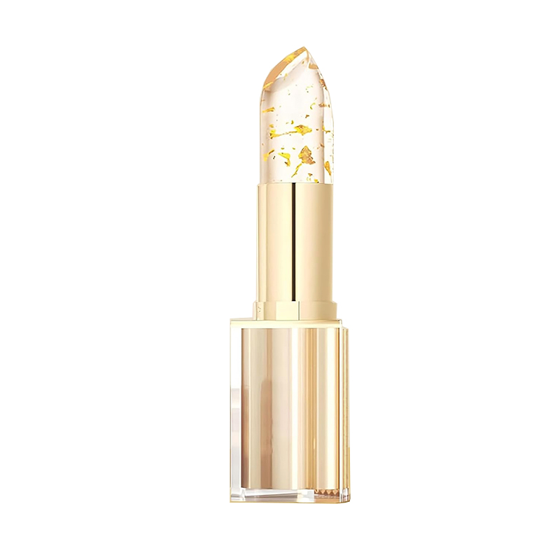 Gold Foil Color-Changing Lipstick Cosmetic OEM Manufacturing